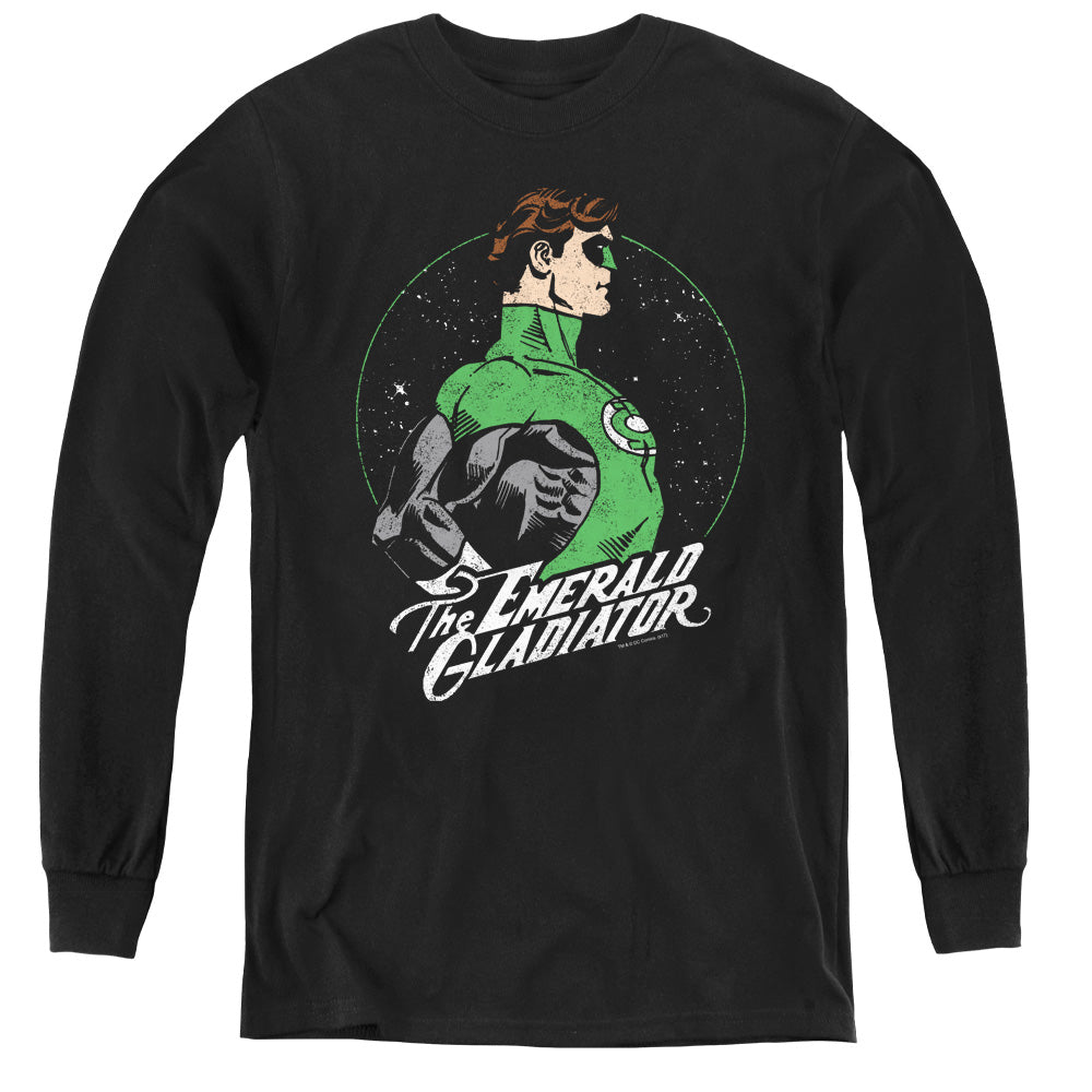 DC Comics Star Gazer Long Sleeve Kids Youth T Shirt Black Officially Licensed