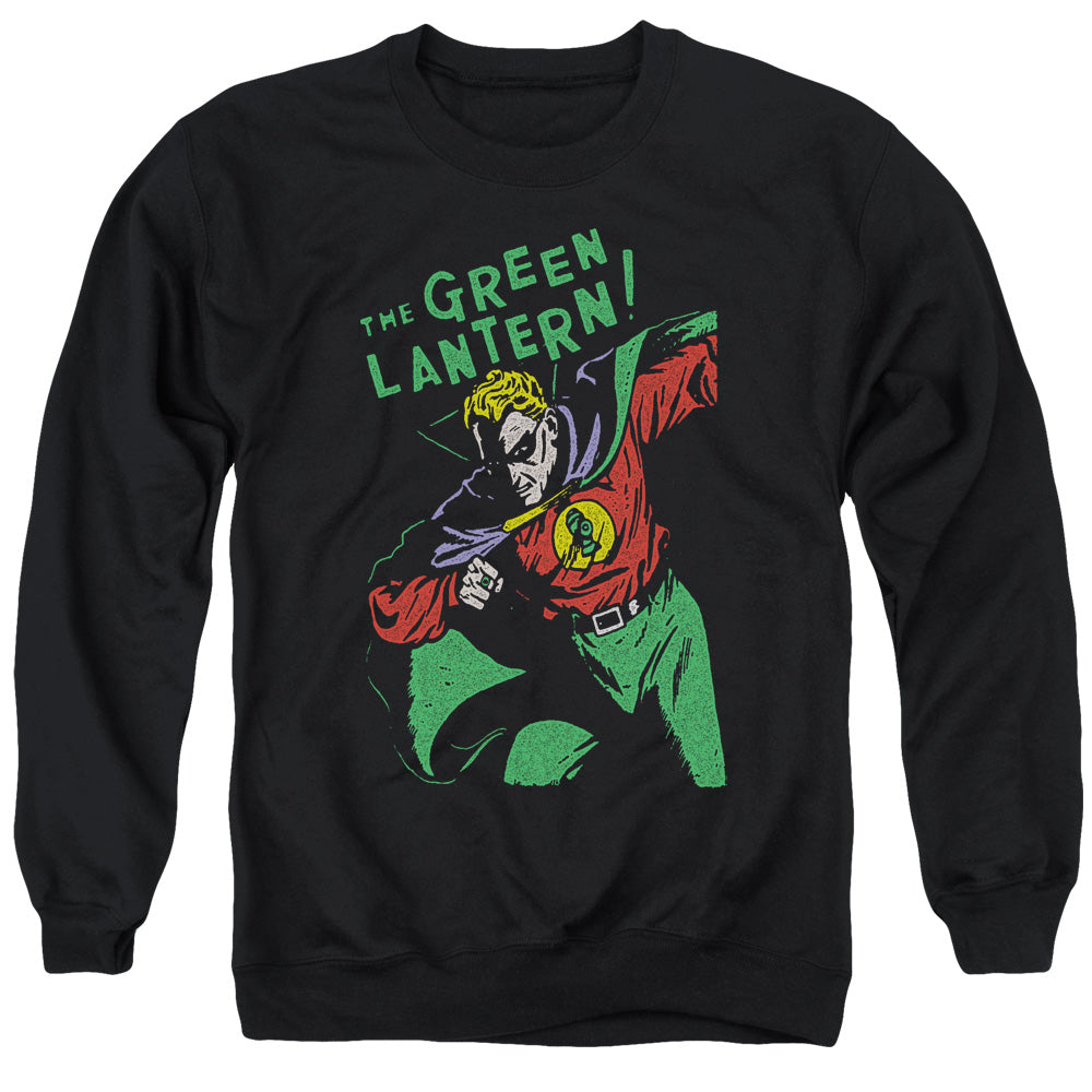 DC Comics First Mens Crewneck Sweatshirt Black Officially Licensed