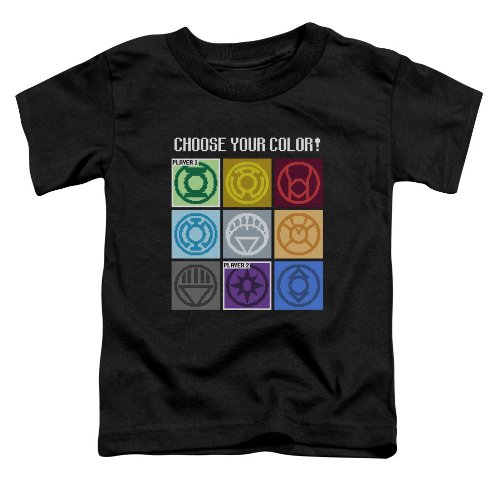 DC Comics Choose Your Color Toddler Kids Youth T Shirt Black Officially Licensed