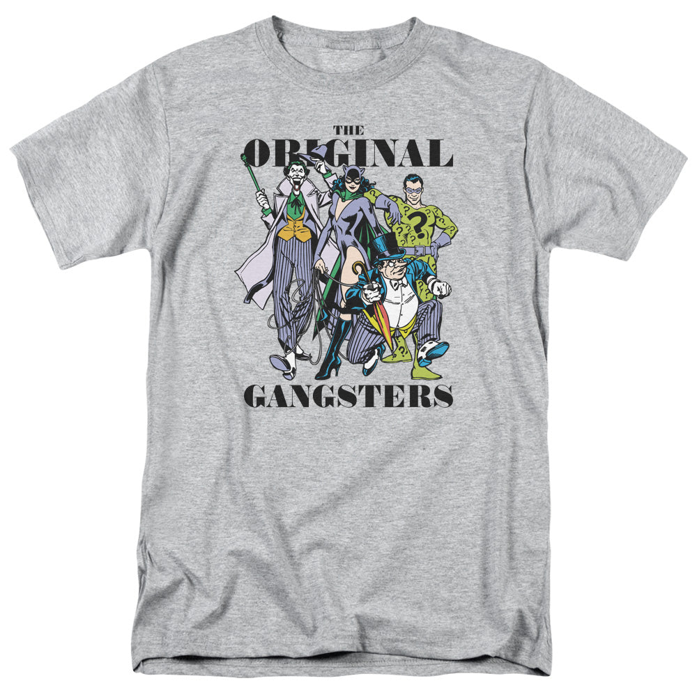 Dc Original Gangsters Mens T Shirt Athletic Heather Officially Licensed