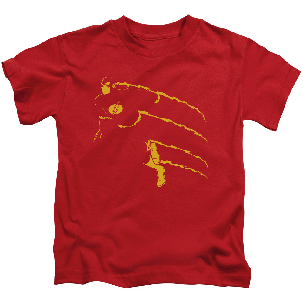 DC Comics Flash Flash Min Juvenile Kids Youth T Shirt Red Officially Licensed