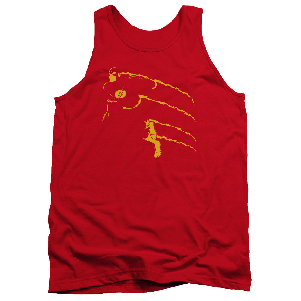 Dc Flash Flash Min Mens Tank Top Shirt Red Officially Licensed
