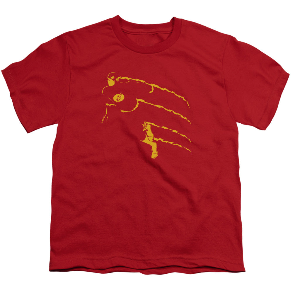 DC Comics Flash Flash Min Kids Youth T Shirt Red Officially Licensed