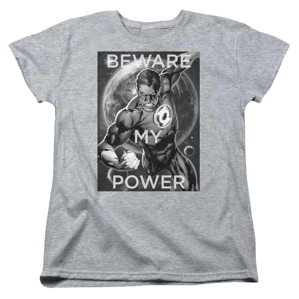 DC Comics Power Womens T Shirt Athletic Heather Officially Licensed