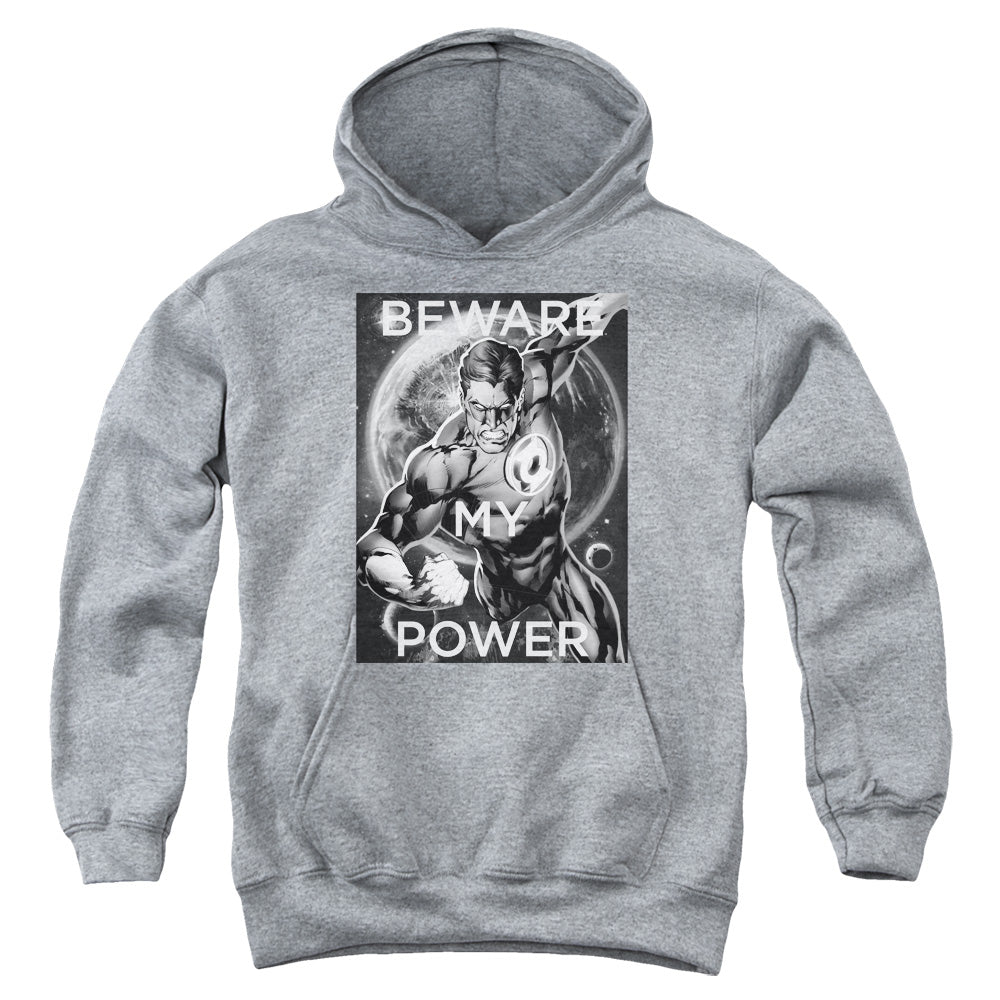 DC Comics Power Kids Youth Hoodie Athletic Heather Officially Licensed