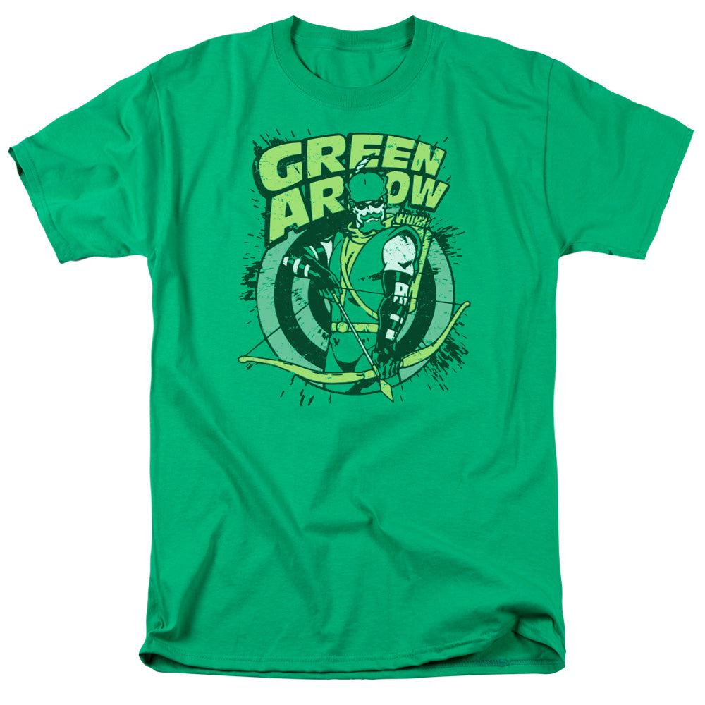 DC Comics on Target Mens T Shirt Kelly Green Officially Licensed