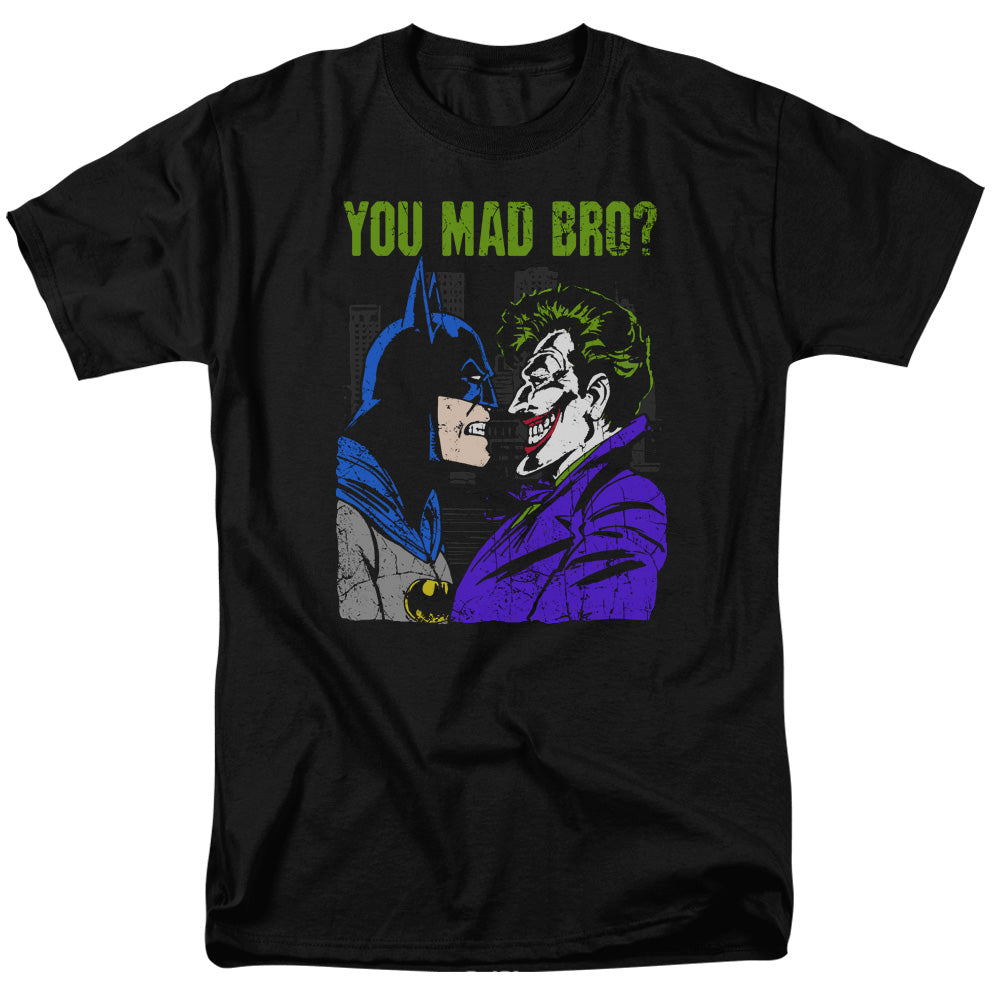 DC Comics Mad Bro Mens T Shirt Black Officially Licensed