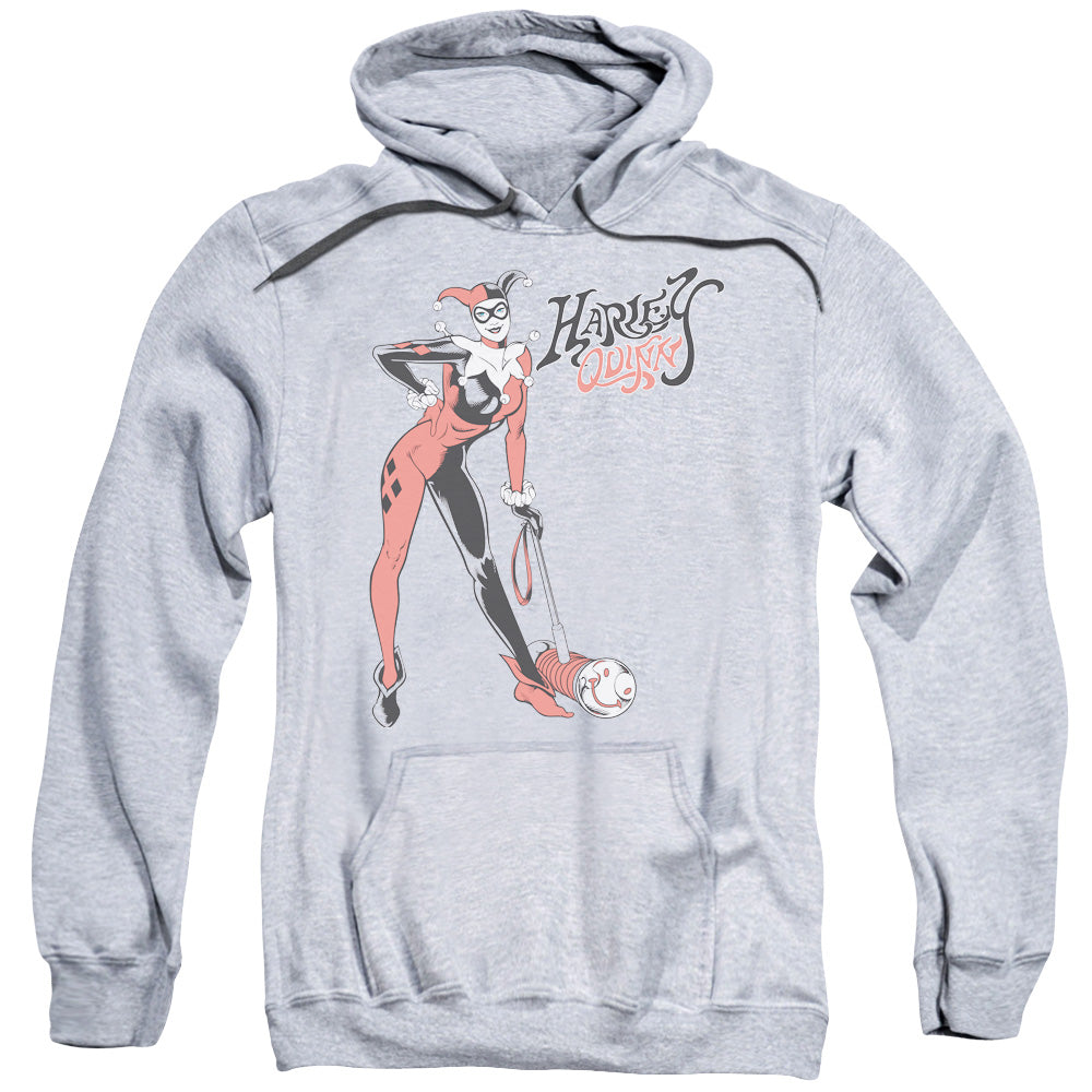 DC Comics Harley Hammer Mens Hoodie Athletic Heather Officially Licensed