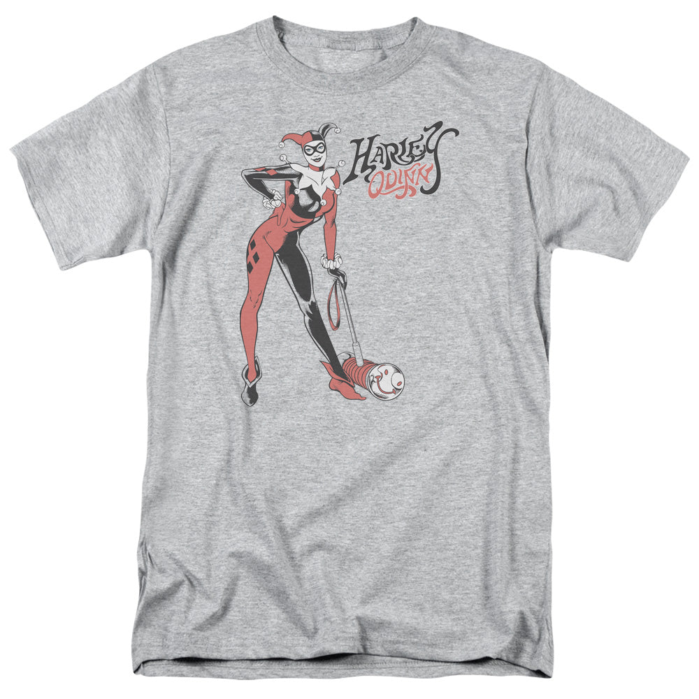 DC Comics Harley Hammer Mens T Shirt Athletic Heather Officially Licensed