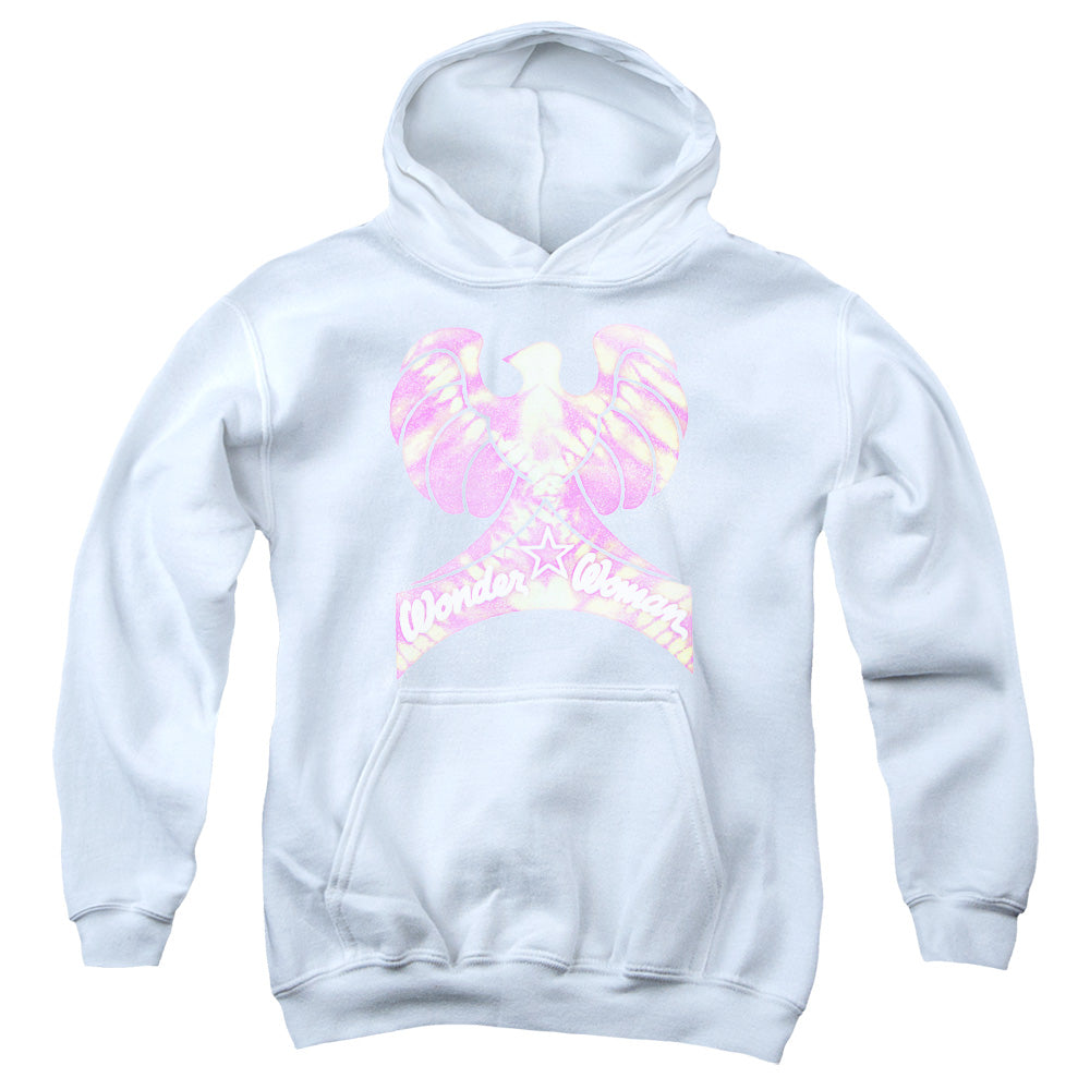 DC Comics Wonder Bird Kids Youth Hoodie White Officially Licensed