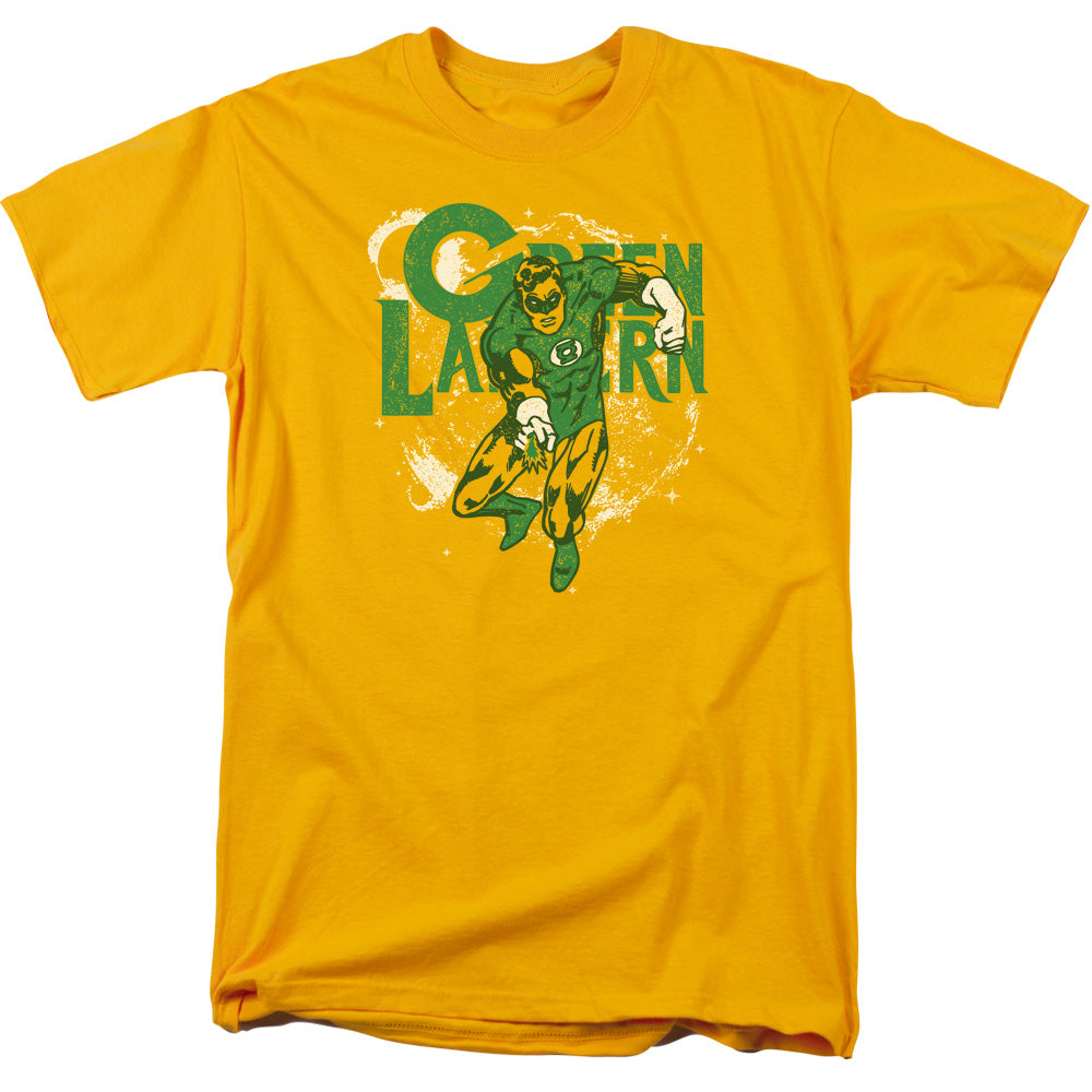 DC Comics Coic Strip Mens T Shirt Gold Officially Licensed