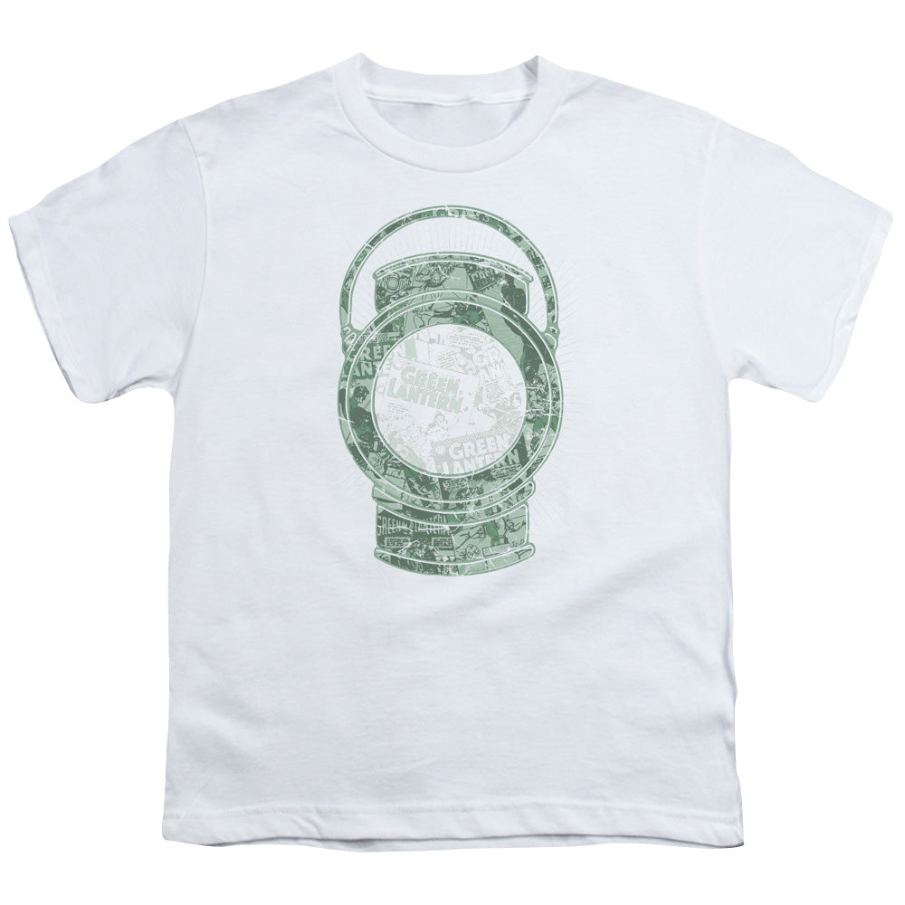DC Comics Lantern Cover Kids Youth T Shirt White Officially Licensed
