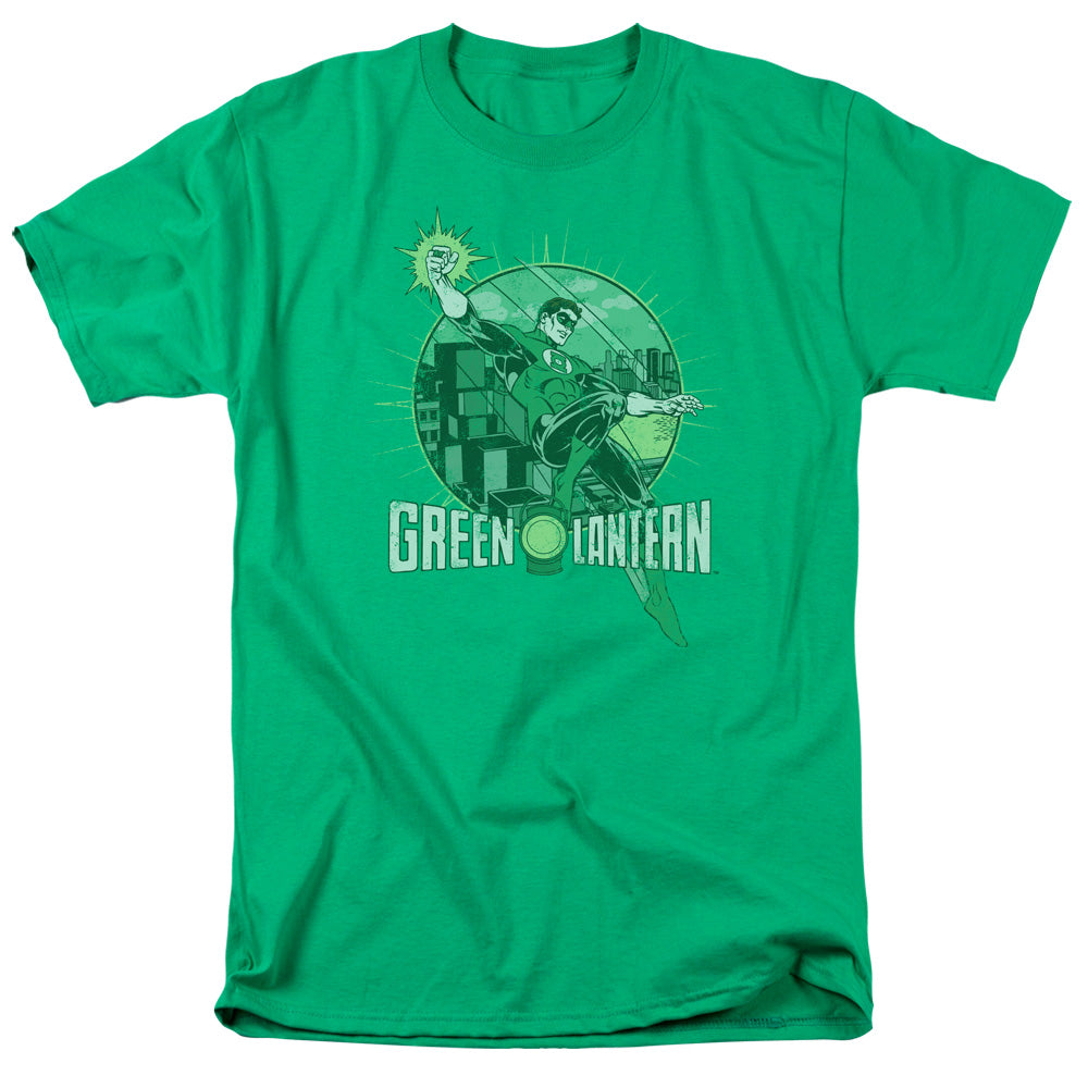 Dc City Power Mens T Shirt Kelly Green Officially Licensed