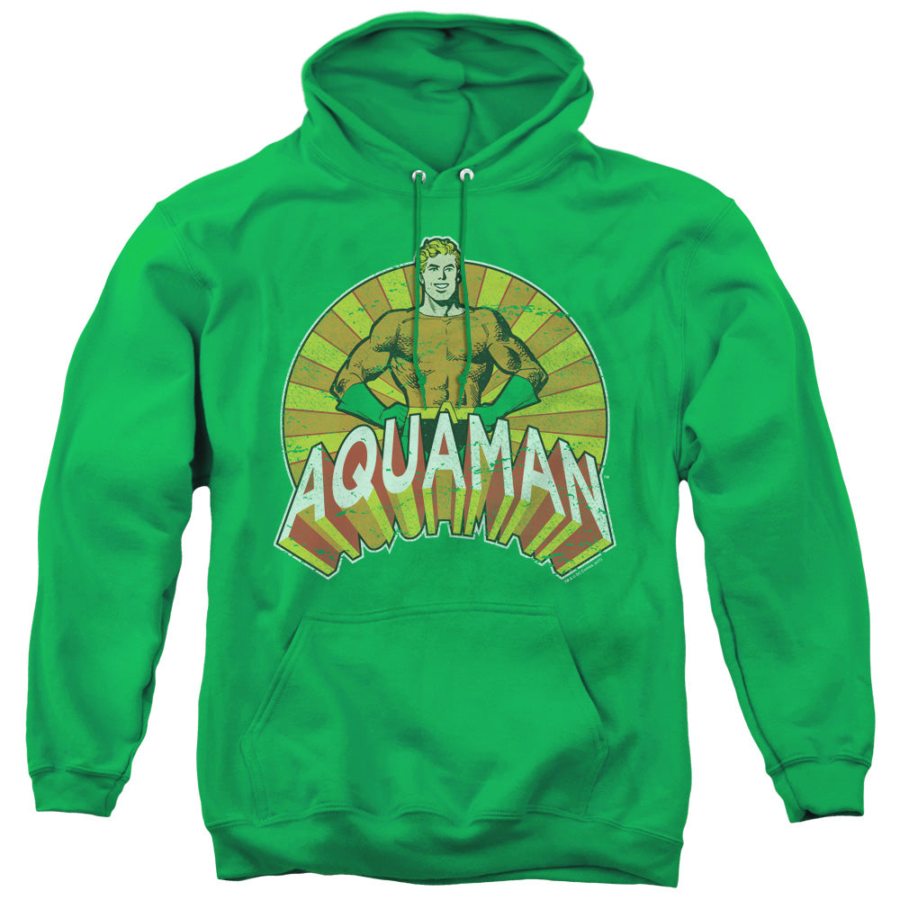DC Comics Arms Akimbo Mens Hoodie Kelly Green Officially Licensed
