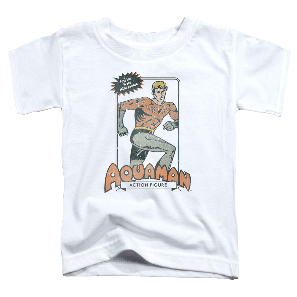DC Comics Am Action Figure Toddler Kids Youth T Shirt White Officially Licensed