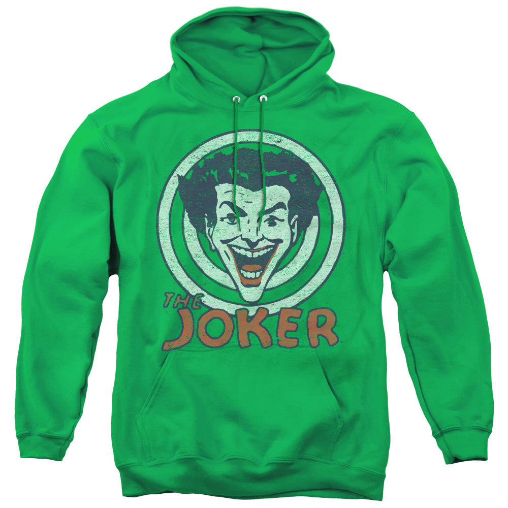 DC Comics Joke Target Mens Hoodie Kelly Green Officially Licensed