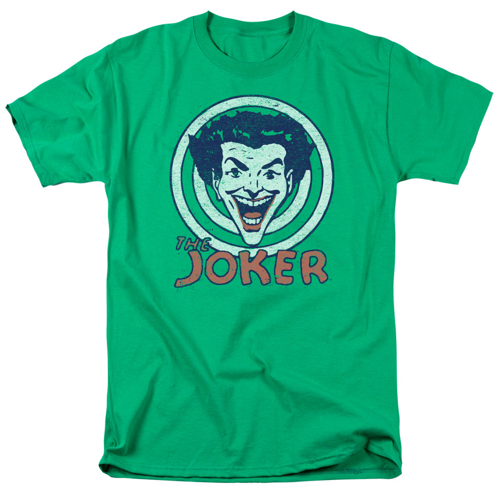 DC Comics Joke Target Mens T Shirt Kelly Green Officially Licensed
