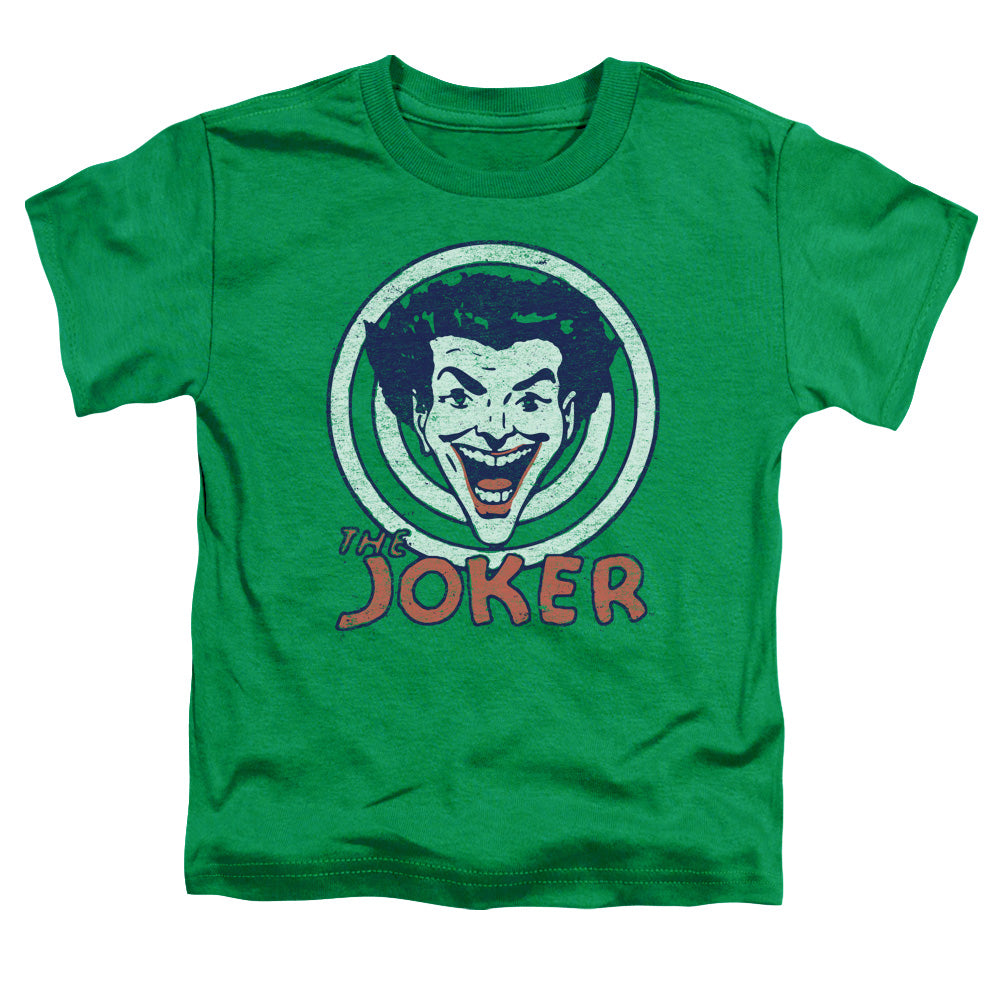 DC Comics Joke Target Toddler Kids Youth T Shirt Kelly Green Officially Licensed