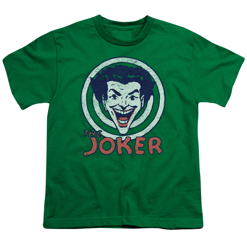 DC Comics Joke Target Kids Youth T Shirt Kelly Green Officially Licensed