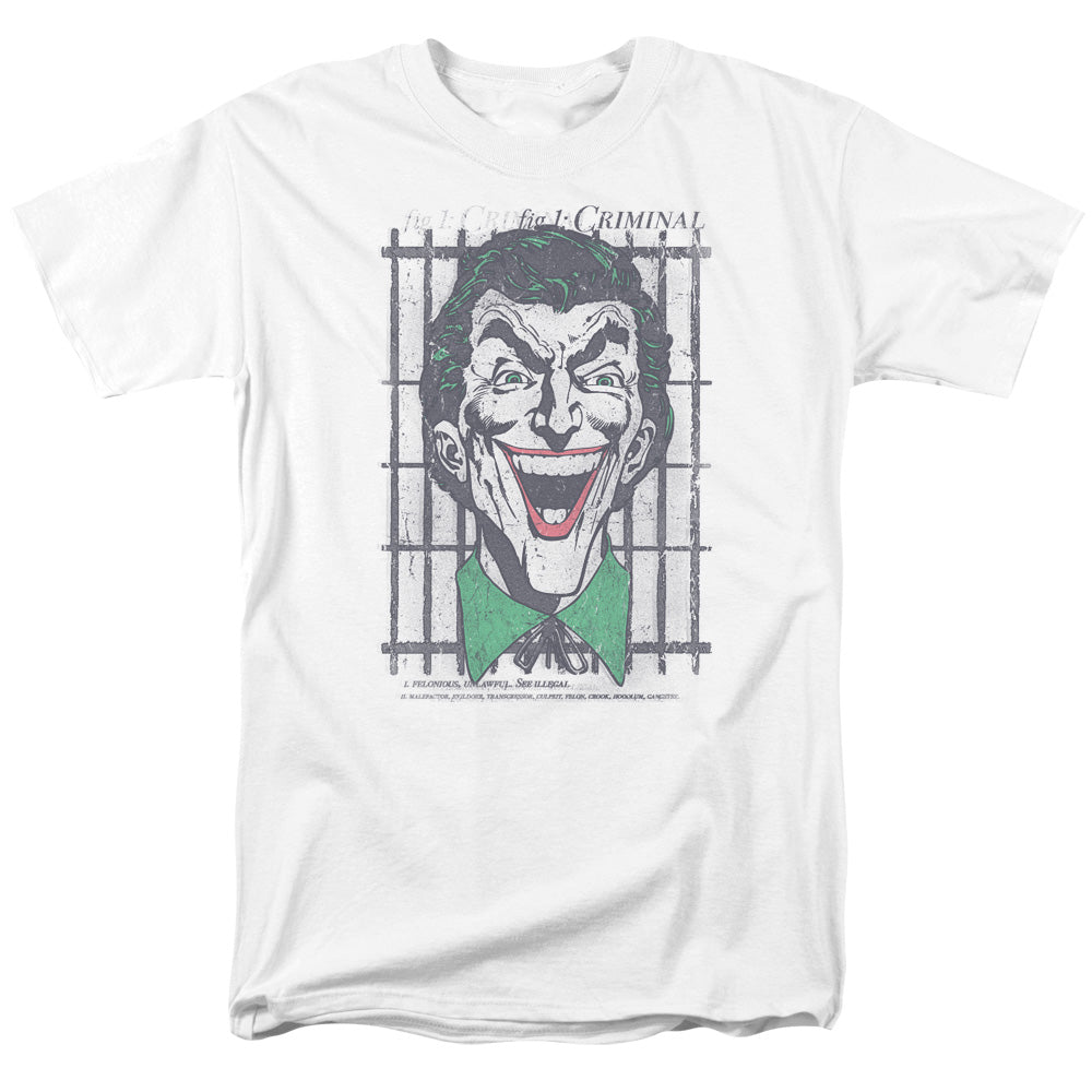 Dc Criminal Mens T Shirt White Officially Licensed