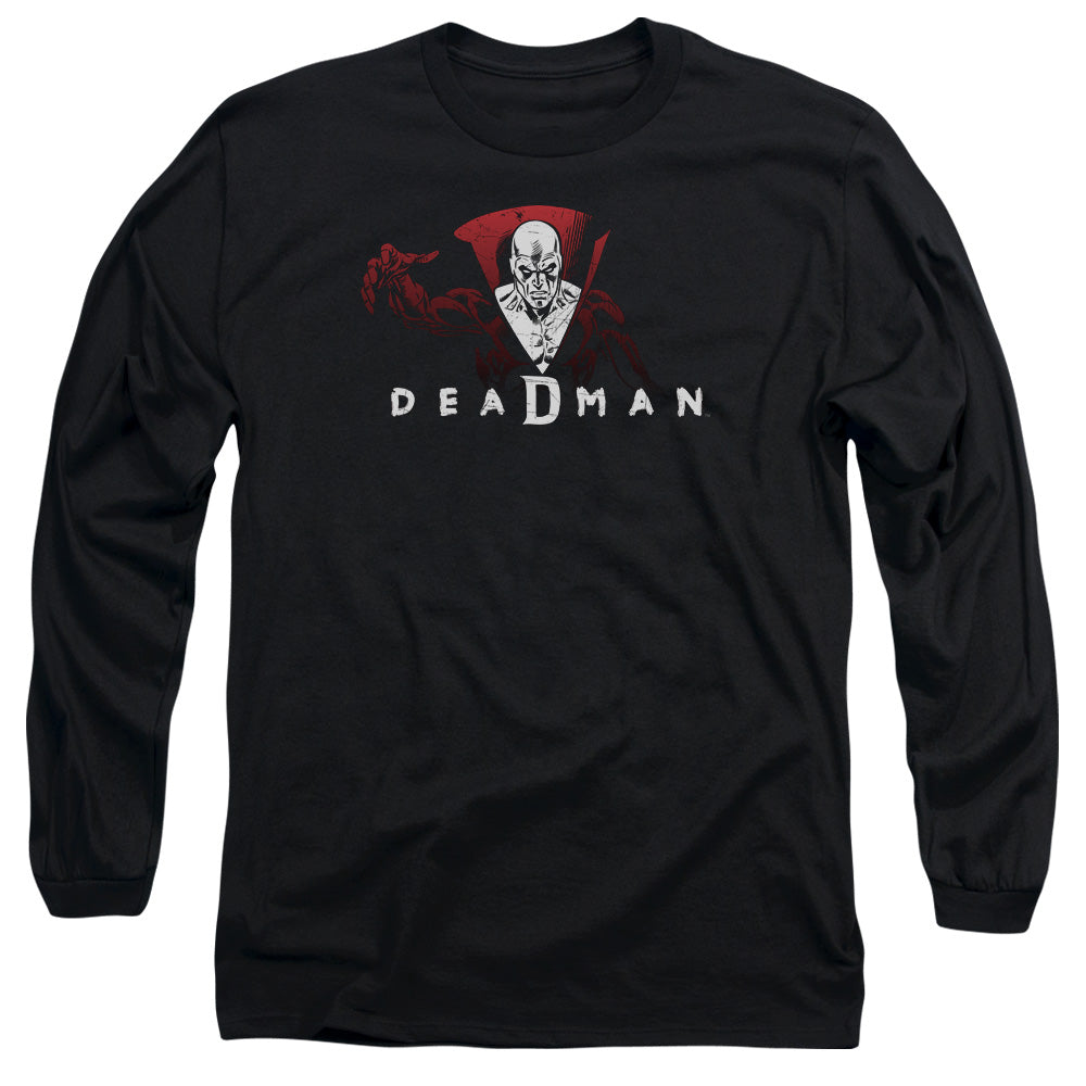 DC Comics Deadman Mens Long Sleeve Shirt Black Officially Licensed