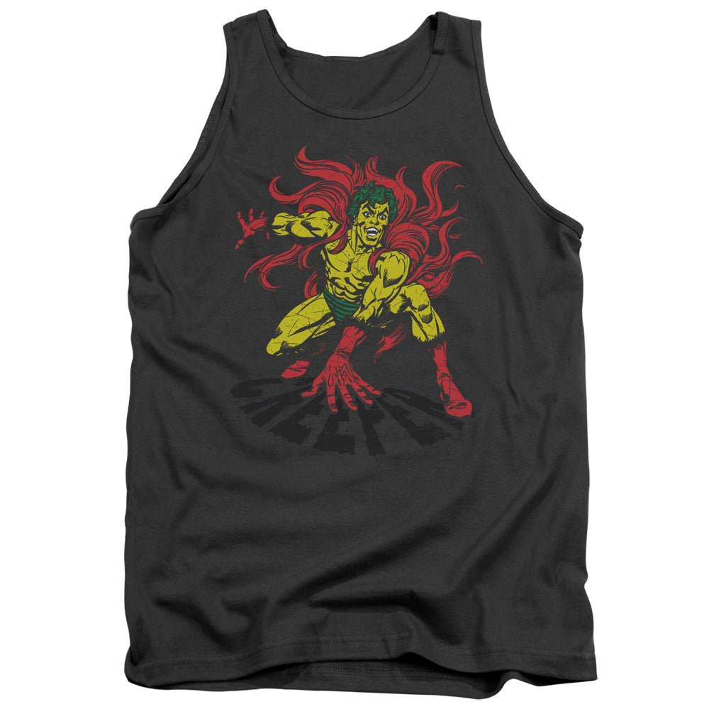 DC Comics Creeper Mens Tank Top Shirt Charcoal Officially Licensed