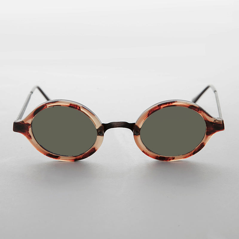 Art Deco Oval Vintage Sunglasses - Degas