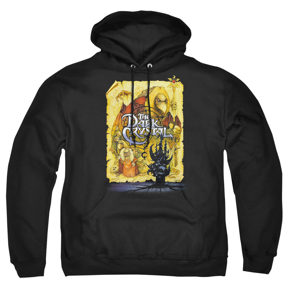 Dark Crystal Poster Mens Hoodie Black Officially Licensed