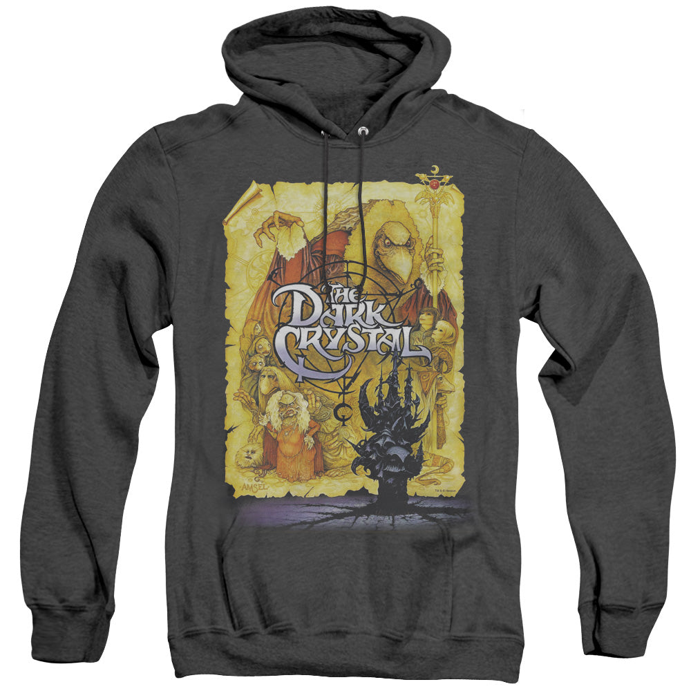 Dark Crystal Poster Heather Mens Hoodie Black Officially Licensed