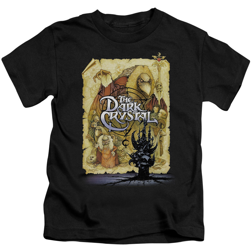 Dark Crystal Poster Juvenile Kids Youth T Shirt Black (4) Officially Licensed