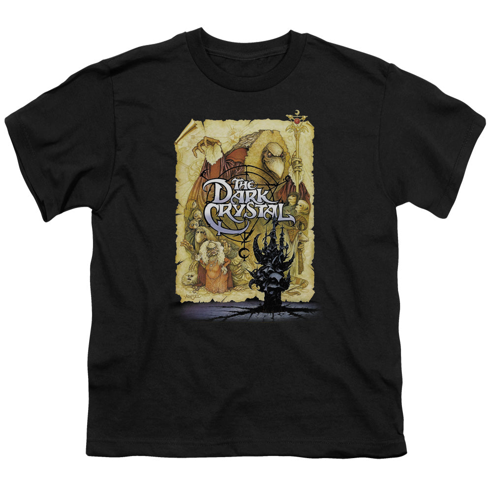 Dark Crystal Poster Kids Youth T Shirt Black Officially Licensed