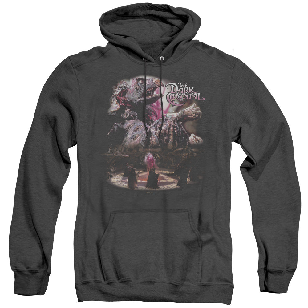 Dark Crystal Power Mad Heather Mens Hoodie Black Officially Licensed