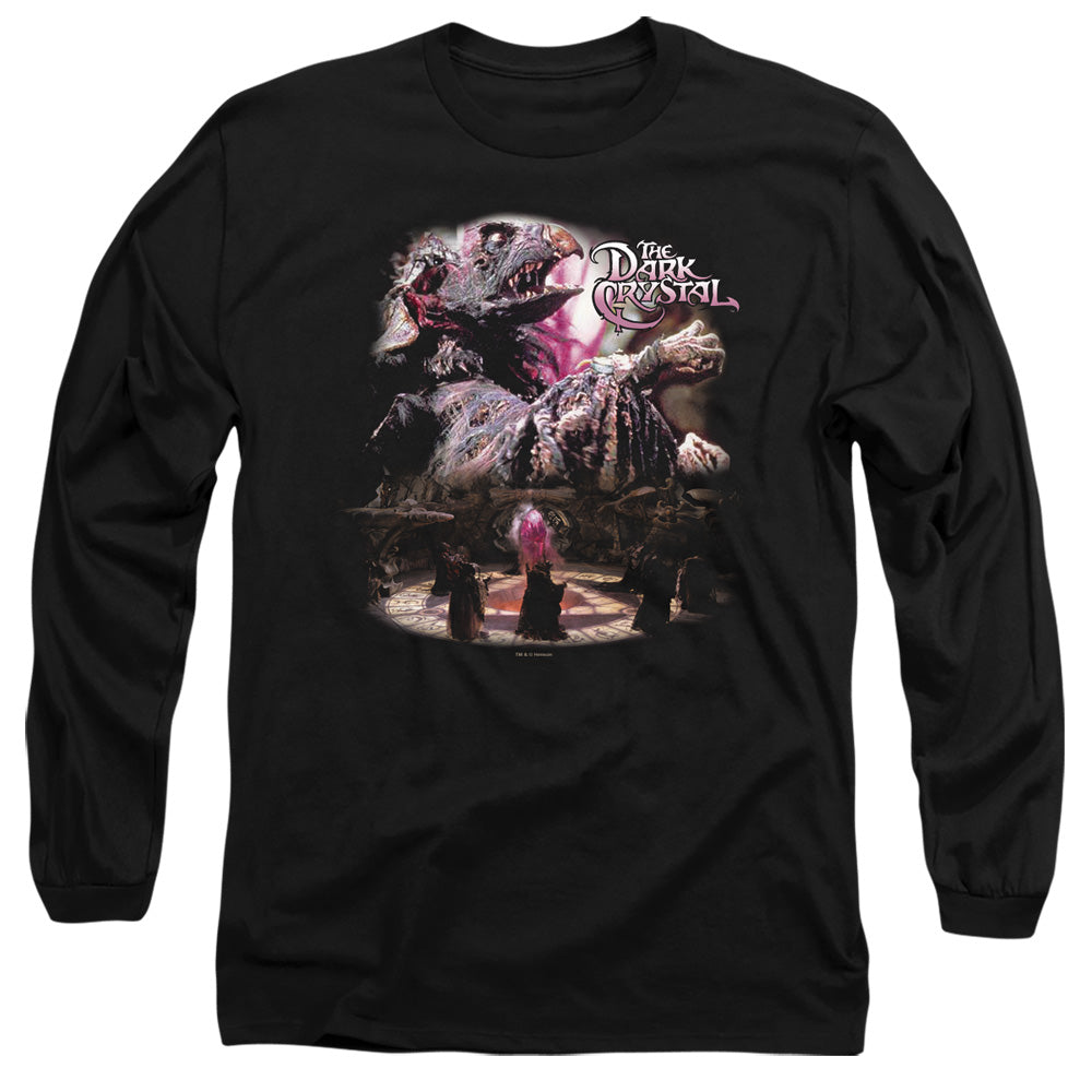 Dark Crystal Power Mad Mens Long Sleeve Shirt Black Officially Licensed Officially Licensed