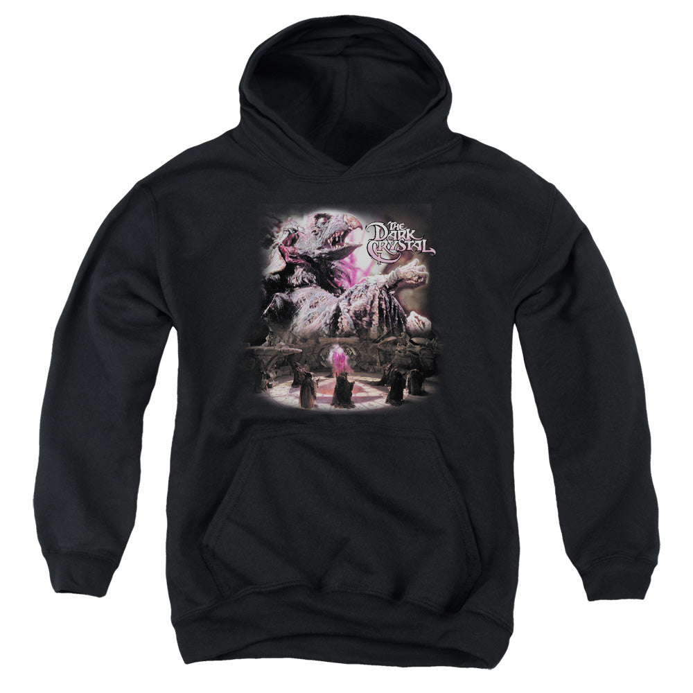 Dark Crystal Power Mad Kids Youth Hoodie Black Officially Licensed