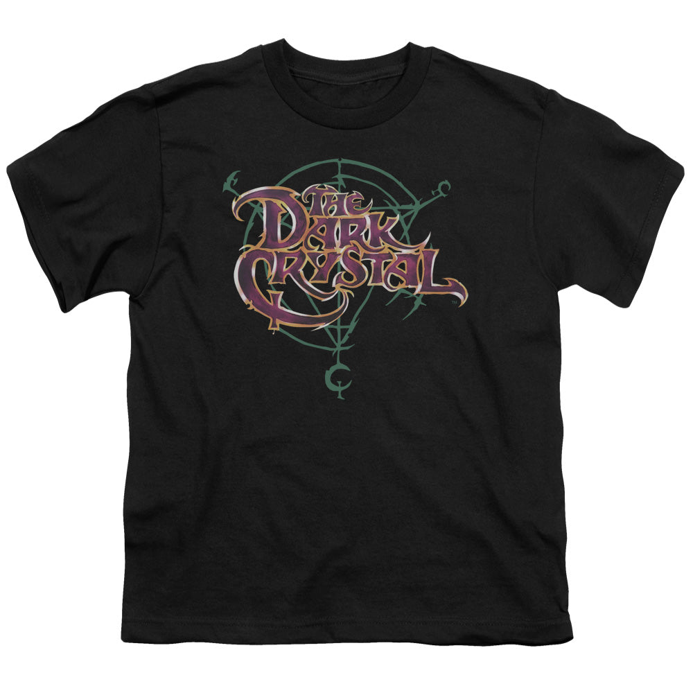Dark Crystal Symbol Logo Kids Youth T Shirt Black Officially Licensed