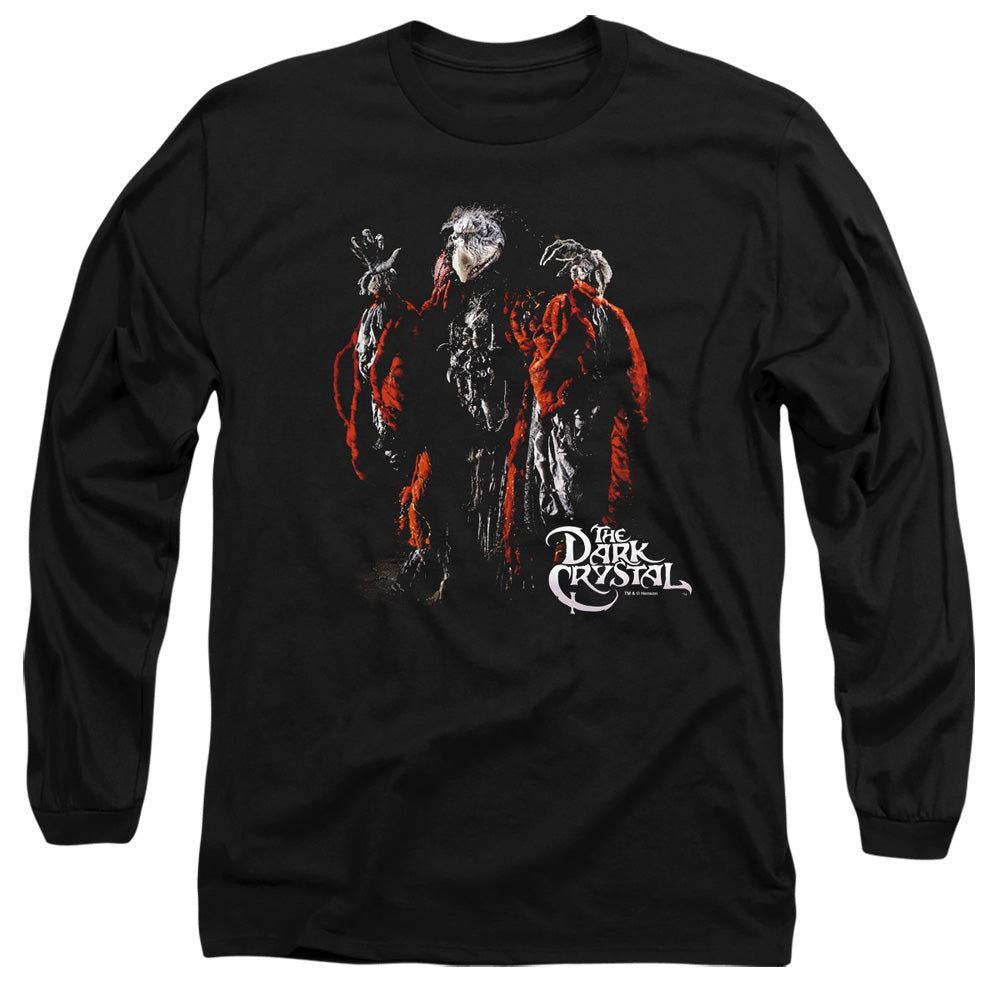 Dark Crystal Skeksis Mens Long Sleeve Shirt Black Officially Licensed Officially Licensed