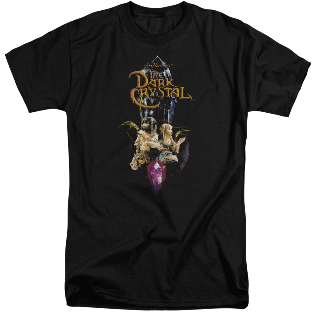 Dark Crystal Crystal Quest Mens Tall T Shirt Black Officially Licensed