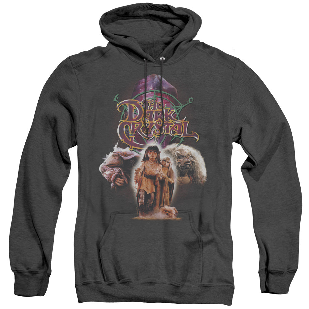 Dark Crystal The Good Guys Mens Heather Hoodie Black Officially Licensed