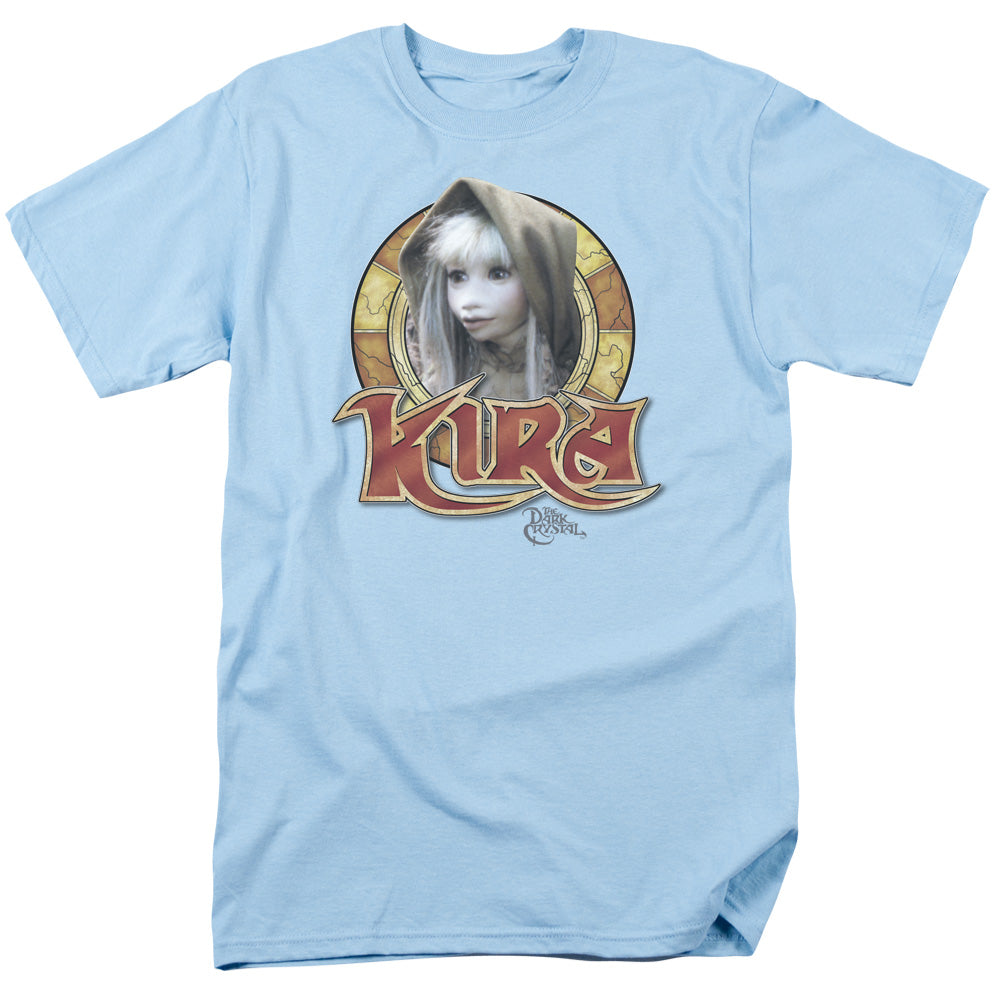Dark Crystal Kira Circle Mens T Shirt Light Blue Officially Licensed