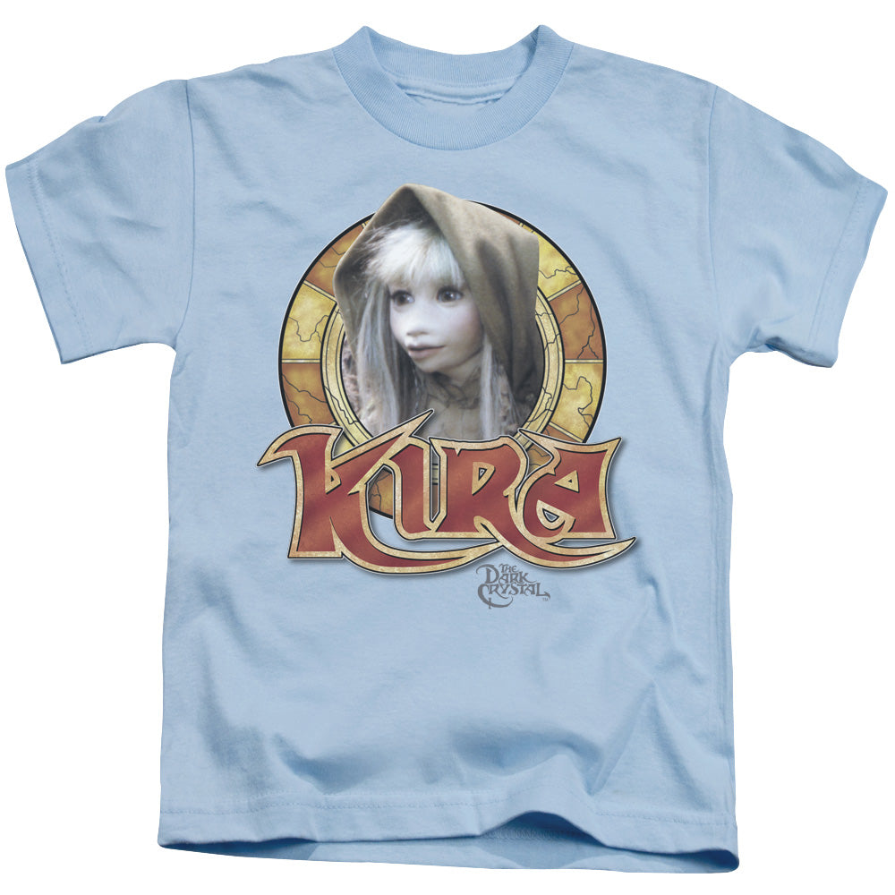 Dark Crystal Kira Circle Juvenile Kids Youth T Shirt Light Blue (7) Officially Licensed