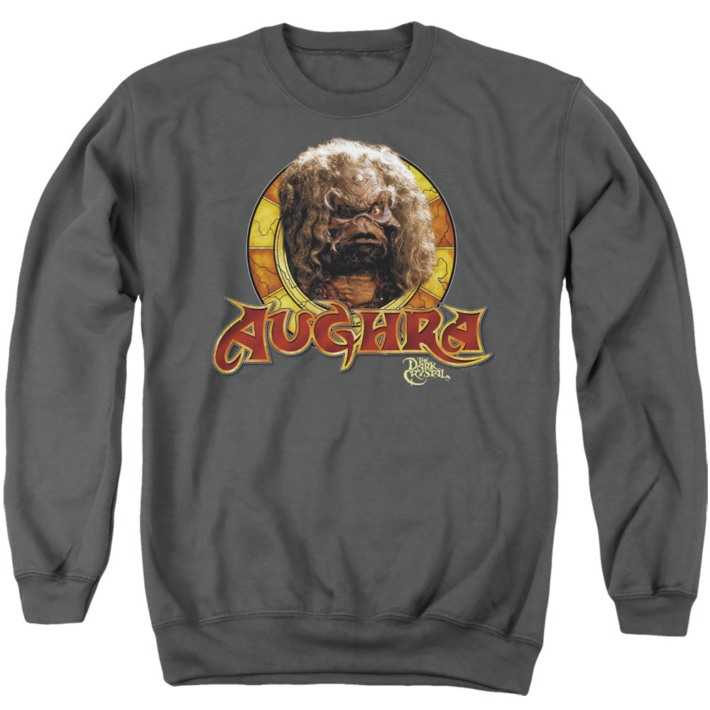 Dark Crystal Aughra Circle Mens Crewneck Sweatshirt Charcoal Officially Licensed