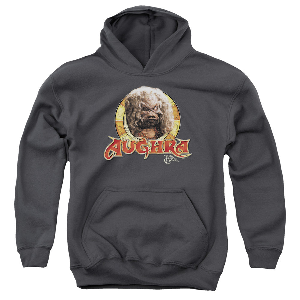 Dark Crystal Aughra Circle Kids Youth Hoodie Charcoal Officially Licensed