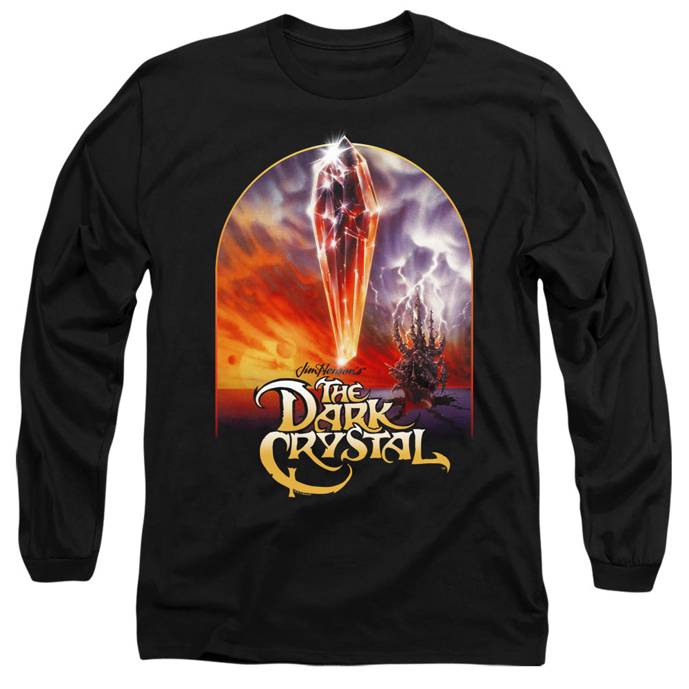 Dark Crystal Crystal Poster Mens Long Sleeve Shirt Black Officially Licensed Officially Licensed