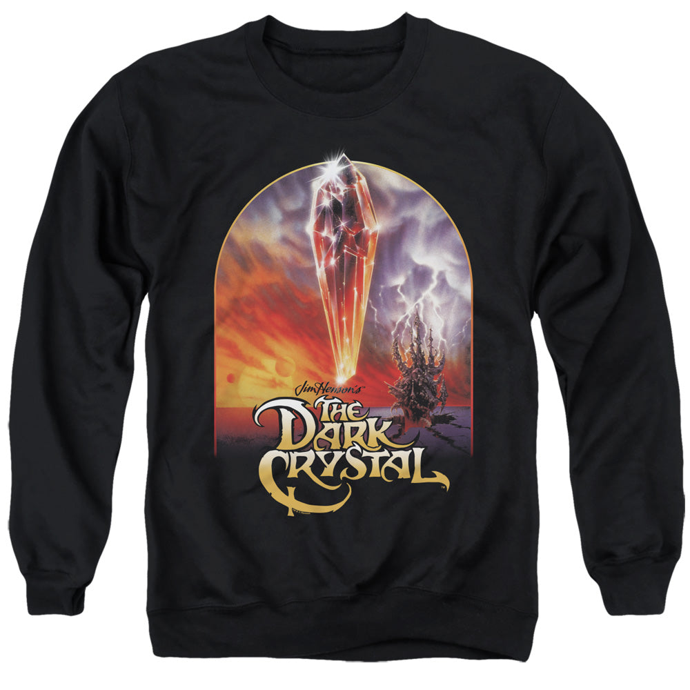 Dark Crystal Crystal Poster Mens Crewneck Sweatshirt Black Officially Licensed