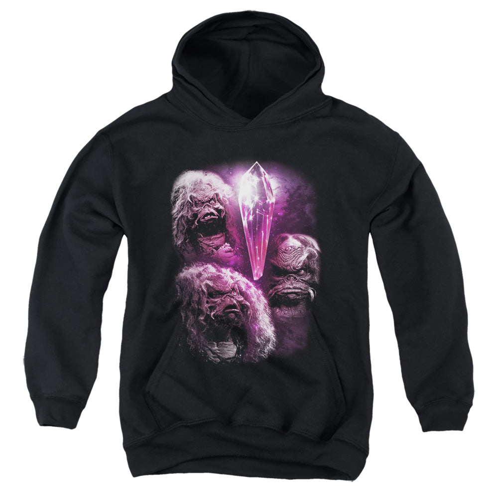 Dark Crystal Howling Kids Youth Hoodie Black Officially Licensed
