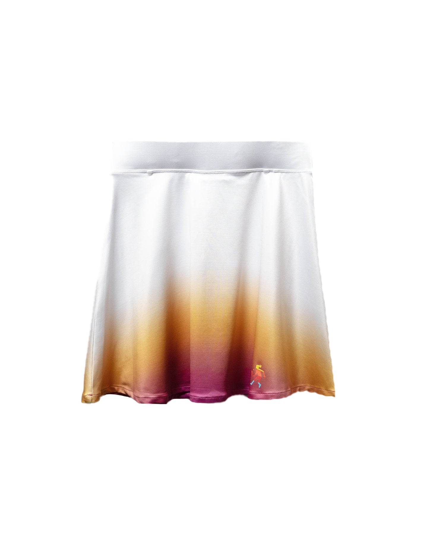 Women's Dip Dye Flared Pickleball Skirt