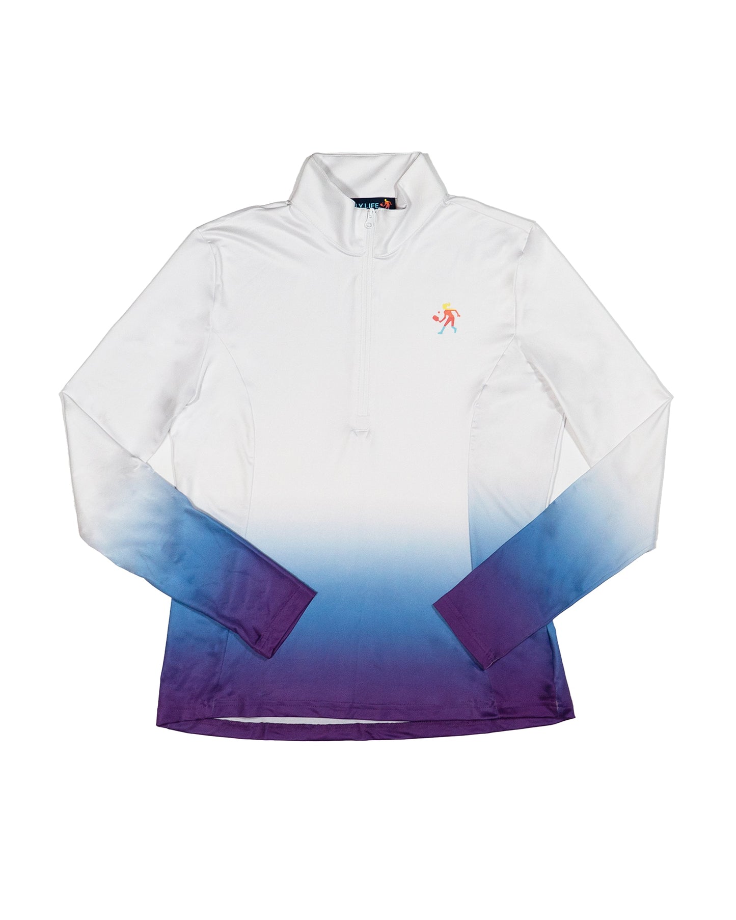 Women's Dip Dye Performance 1/4 Zip Pullover