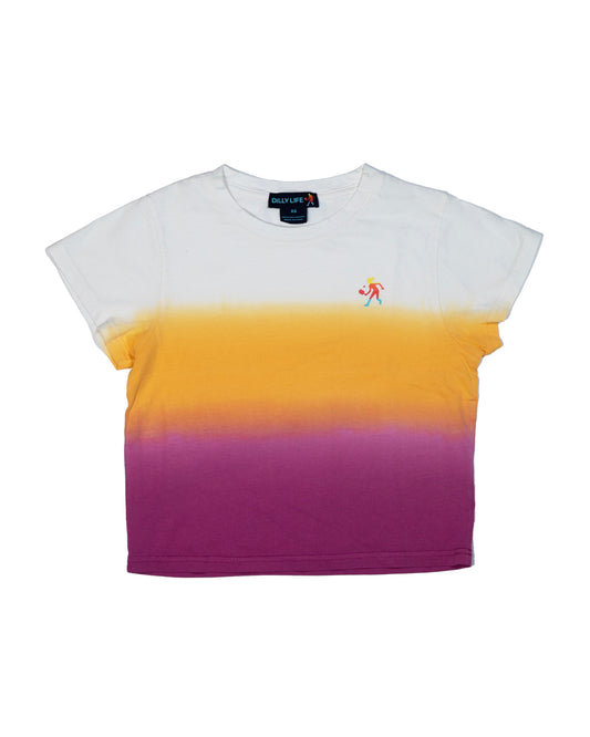 Women's Dip Dye Cotton Blend Tee