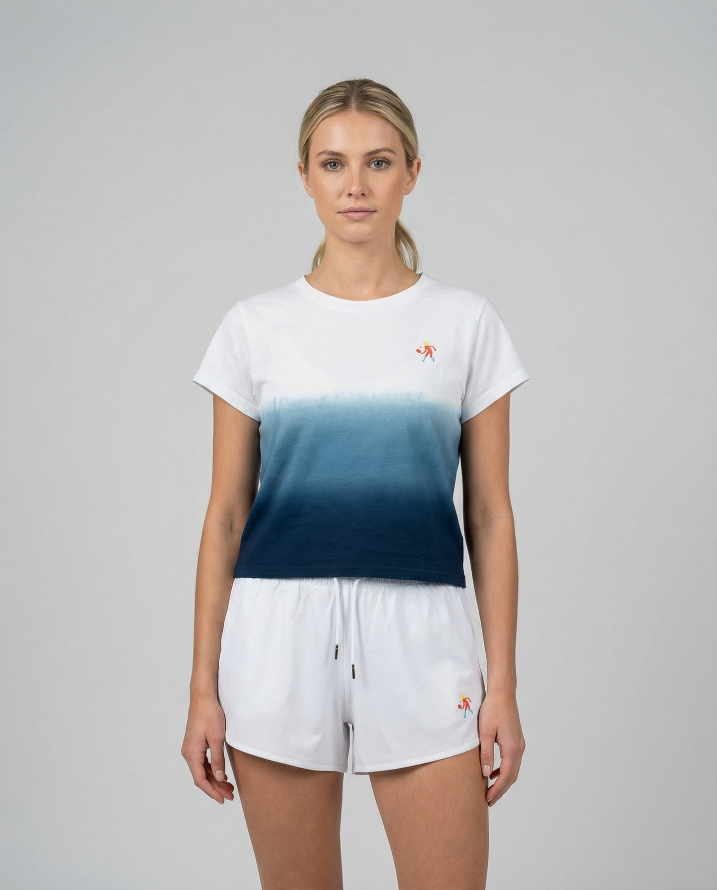 Women's Dip Dye Cotton Blend Tee