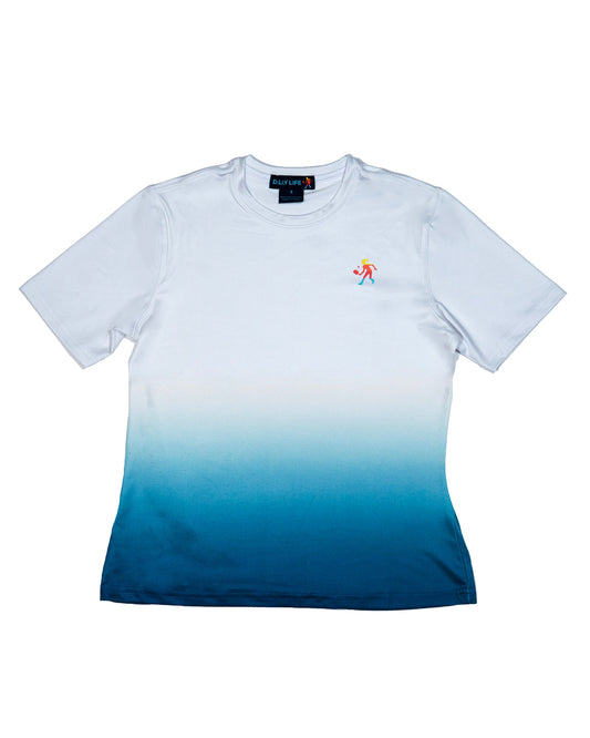 Women's Performance Dip Dye Tee